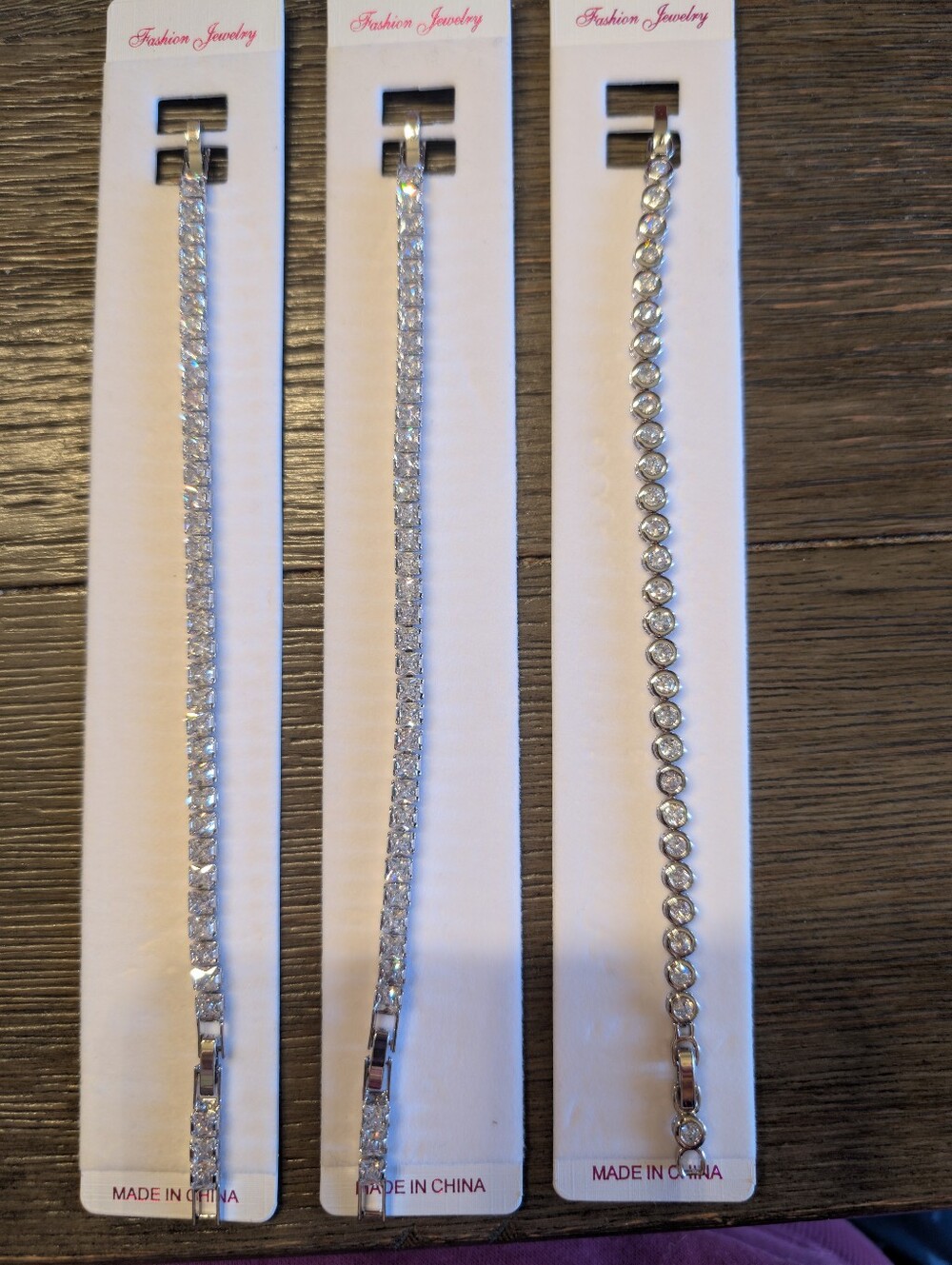 Silver Rhinestone Women's Bracelet - Fashion Jewelry